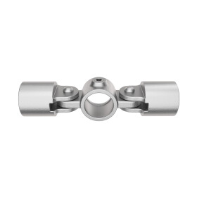 Rohrverbinder Gelenkstück doppelt Ø 42 mm,...