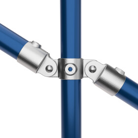 Rohrverbinder Gelenkstück doppelt Ø 42 mm, feuerverzinkt Anwendung