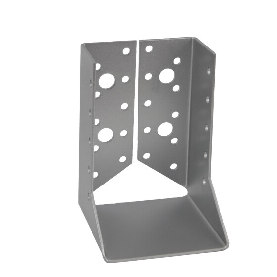 Beam shoe type B galvanised steel 60 x 100 x 2 mm