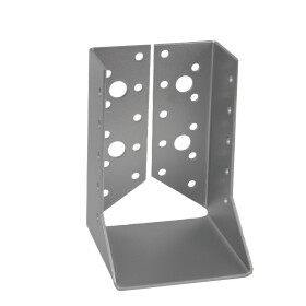 Beam shoe type B galvanised steel 60 x 100 x 2 mm