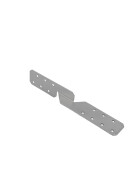 Sparrenpfettenanker Universal Stahl Sendzimirverzinkt 250 x 35 x 2 mm