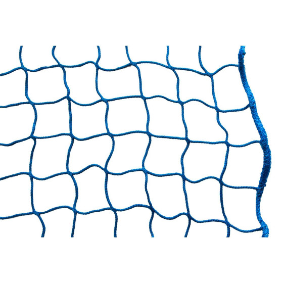 Seitenschutznetz in der Abmessung 2,00 x 10,00 m Materialstärke 5 mm aus HDPE in blau