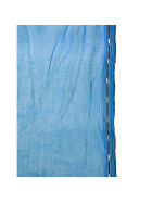 Staubschutznetz in der Abmessung 2,57 x 20 m Reiẞfestigkeit 210 N / 5 cm aus HDPE in blau