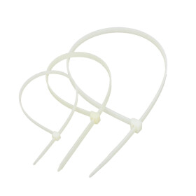 Kabelbinder aus Nylon Farbe natur weitere Größen